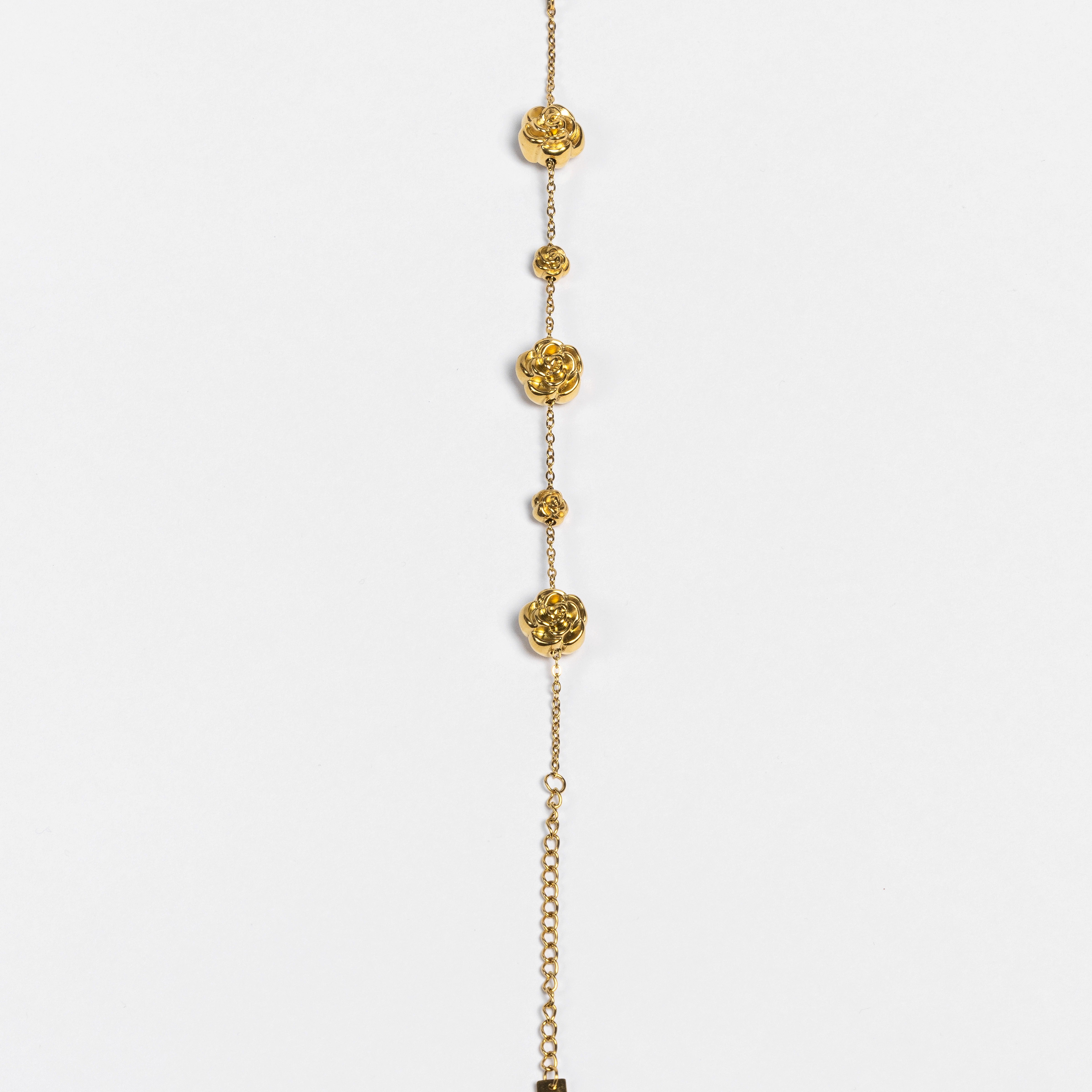 Braccialetto Filo d’Oro e Rose d’Amore