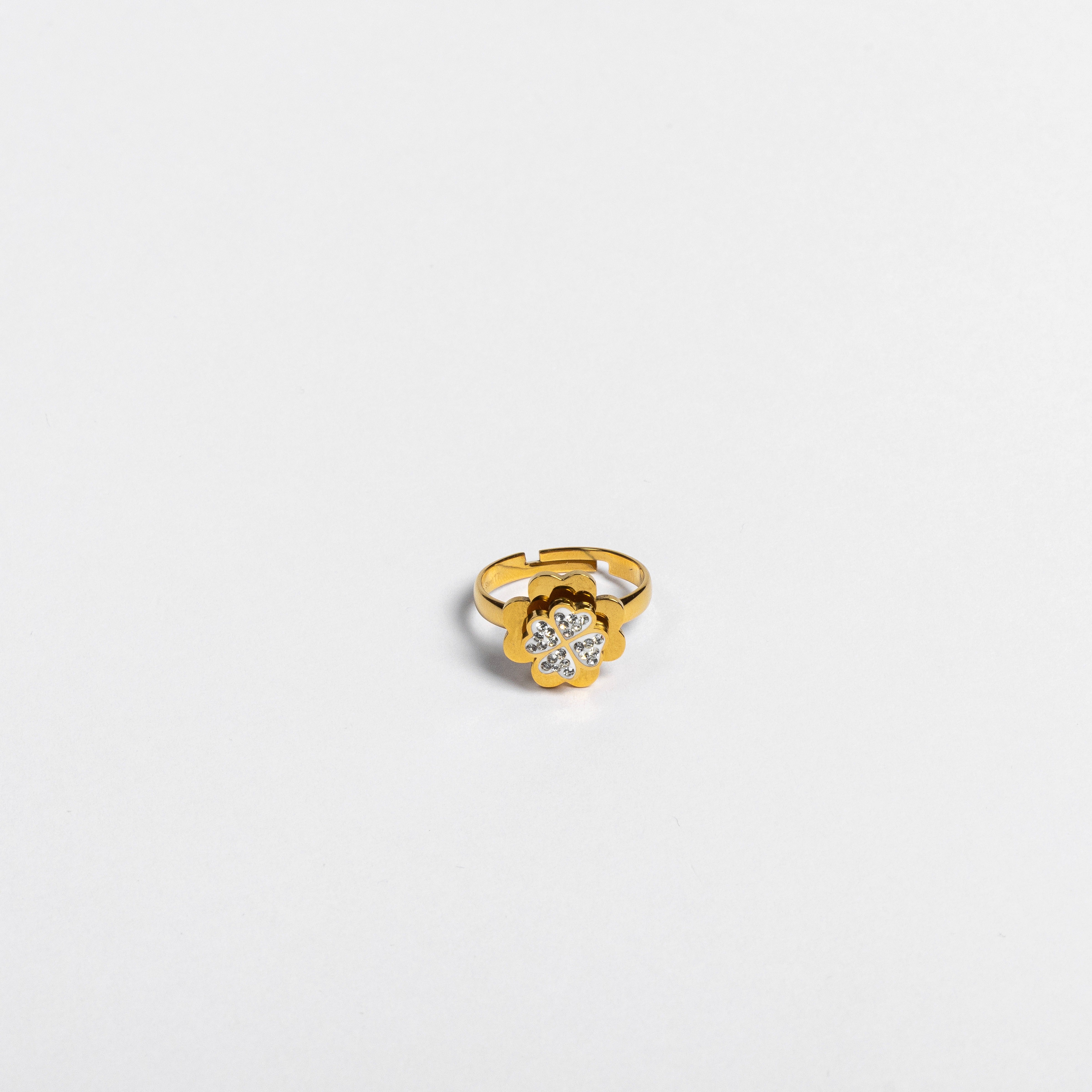 Anello fiore Magico Girevole