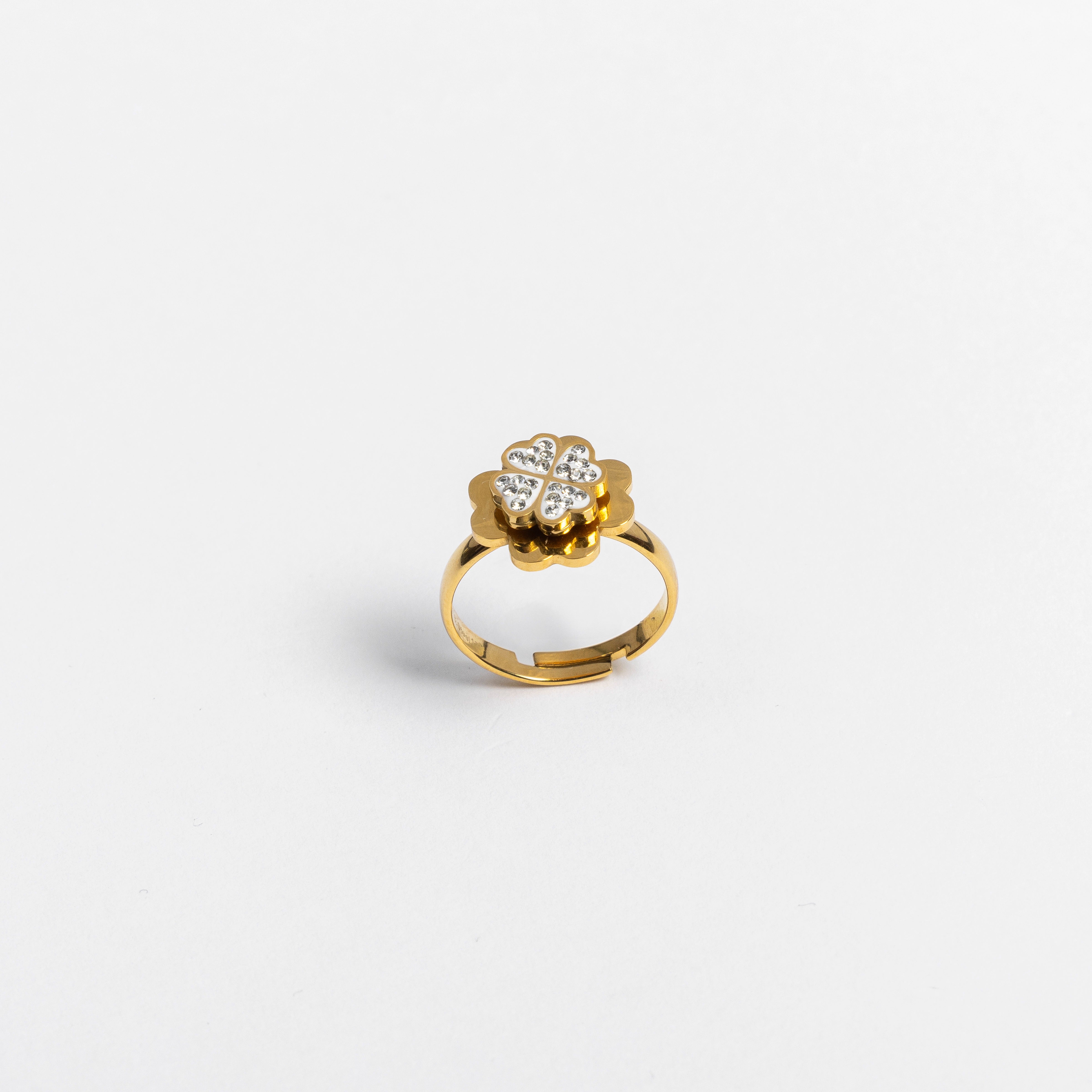 Anello fiore Magico Girevole
