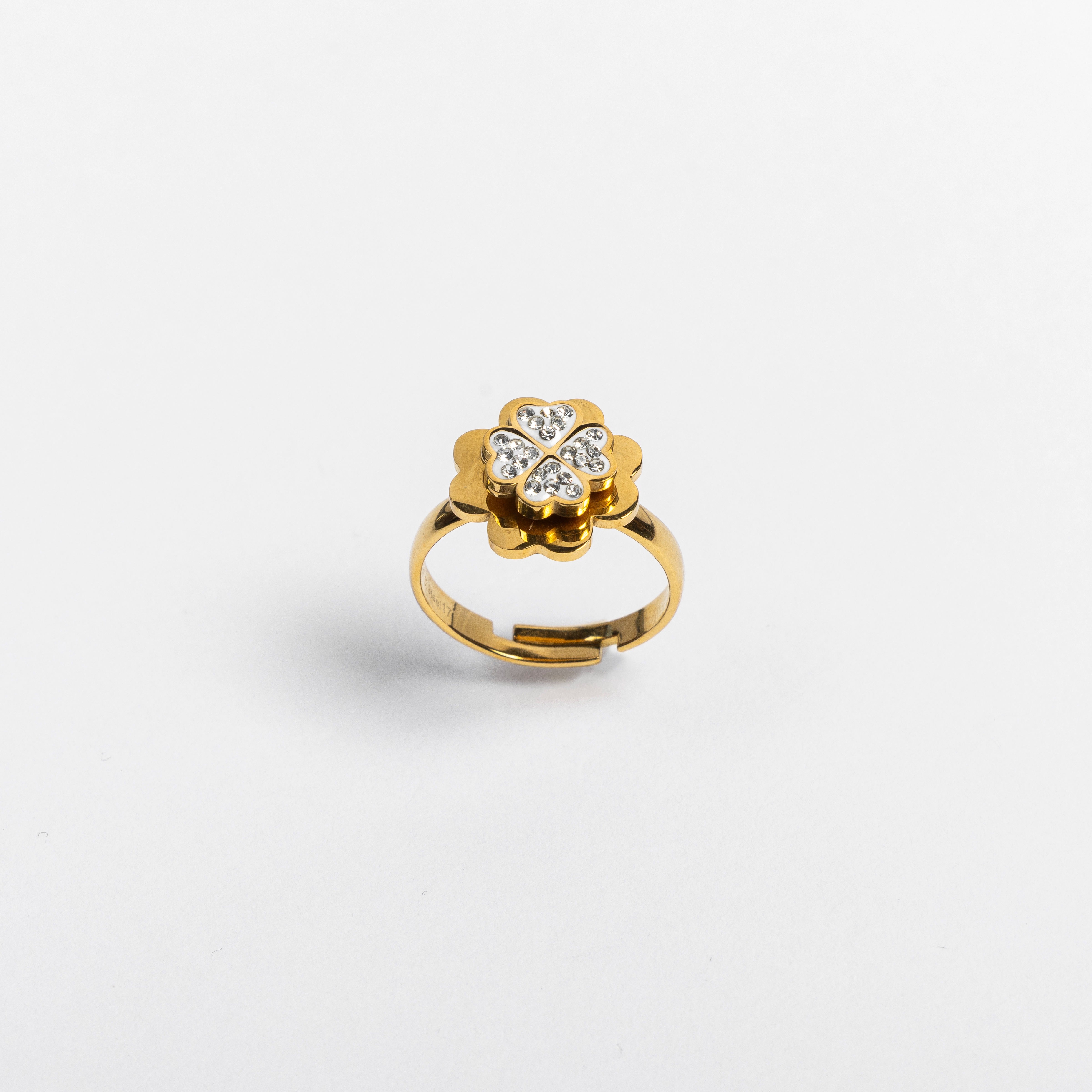 Anello fiore Magico Girevole