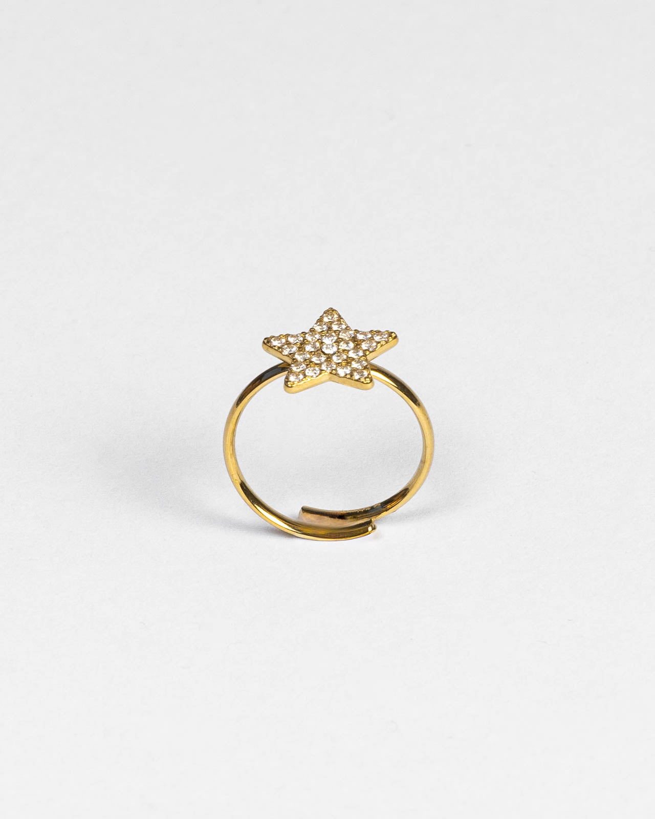 Anello Stella con Zirconi