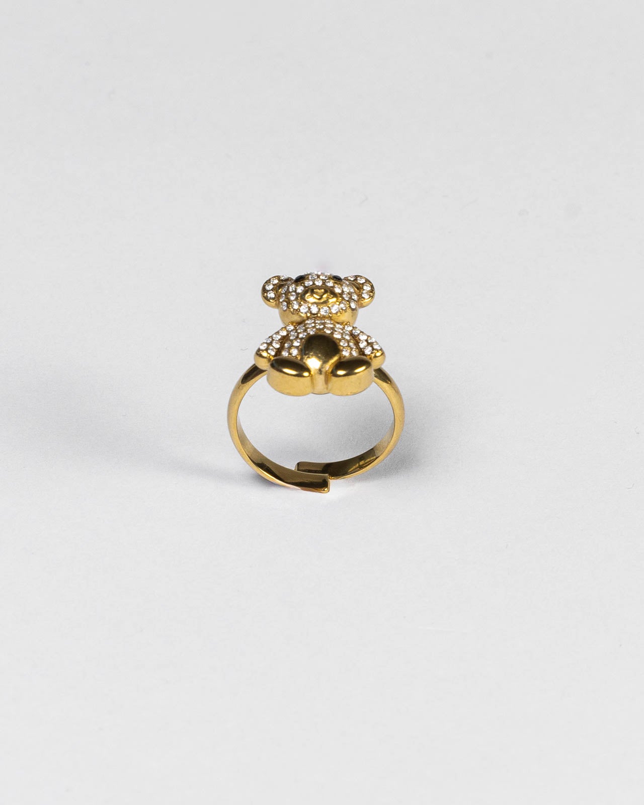 Anello Orsetto con Zirconi
