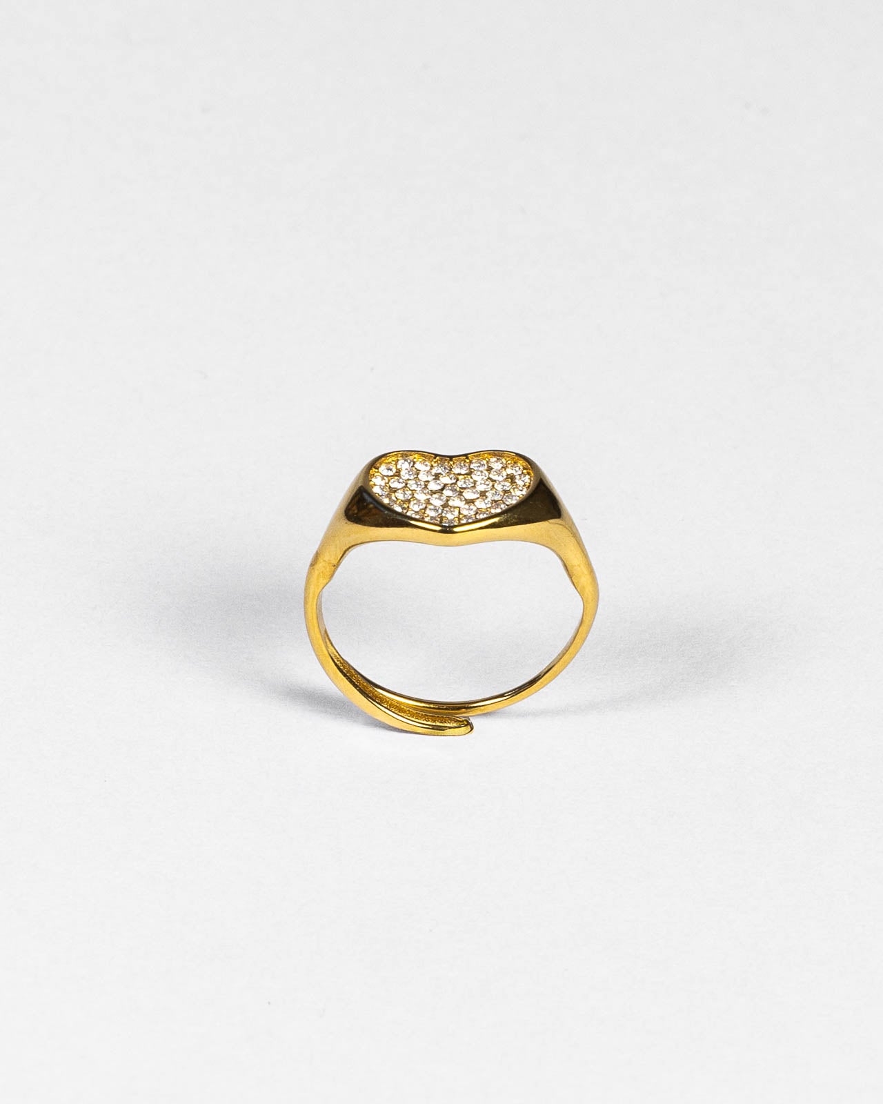 Anello Cuore Luméria con Zirconi
