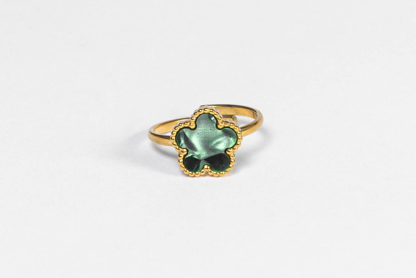 Anello Florénia verde