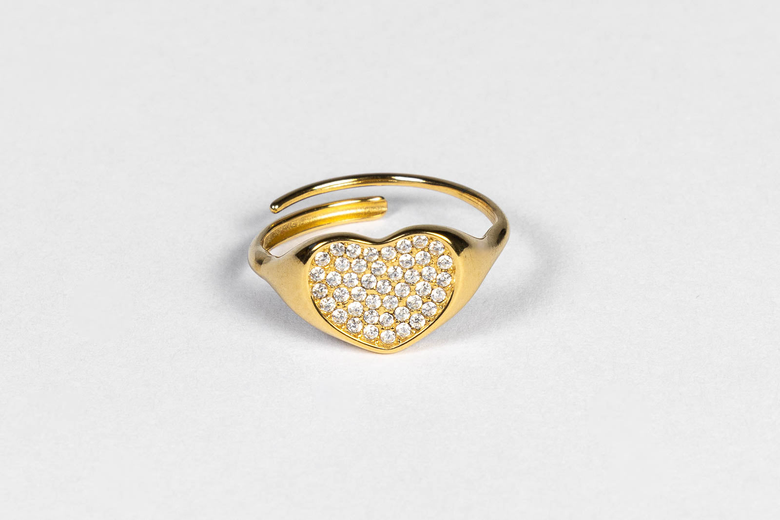 Anello Cuore Luméria con Zirconi