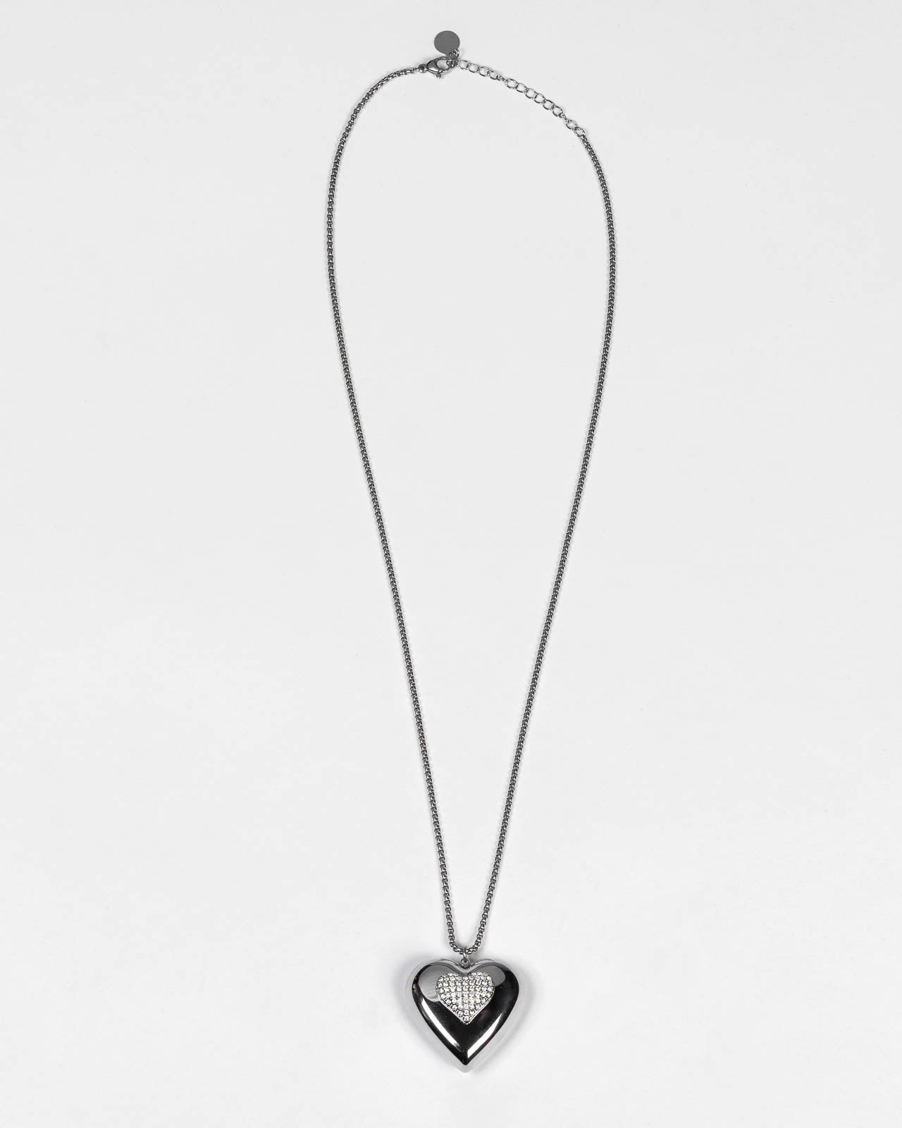 COLLANA ANIMA E CUORE SILVER