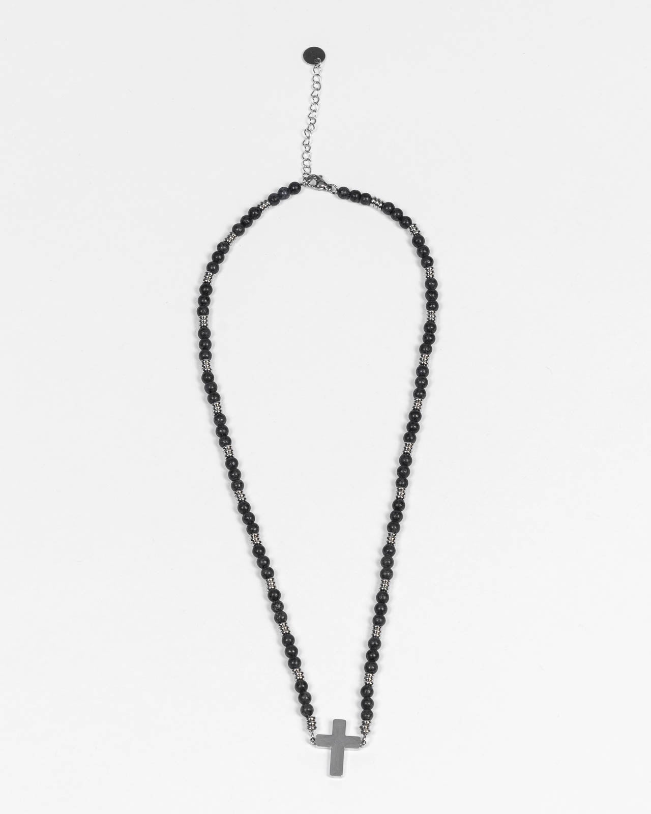 Collana Uomo Noir Cross