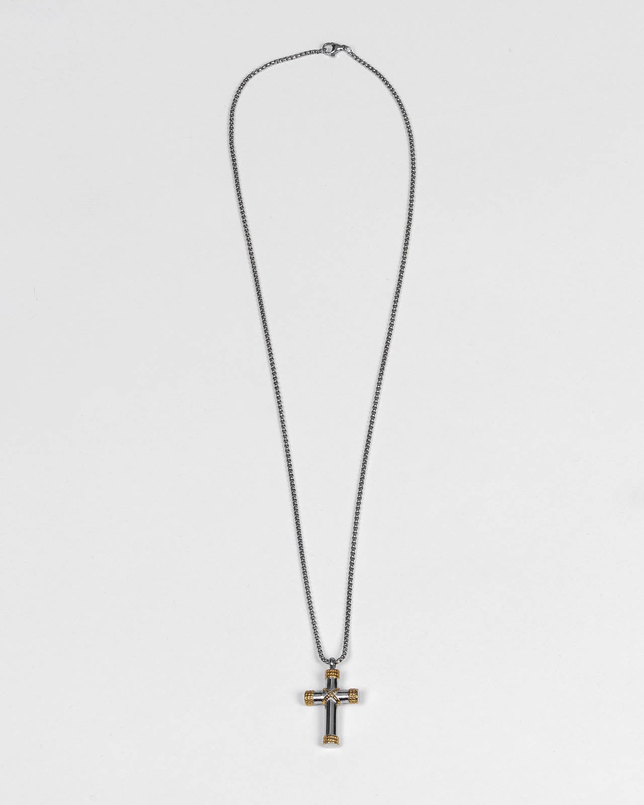 Collana Dual Sanctus con Croce
