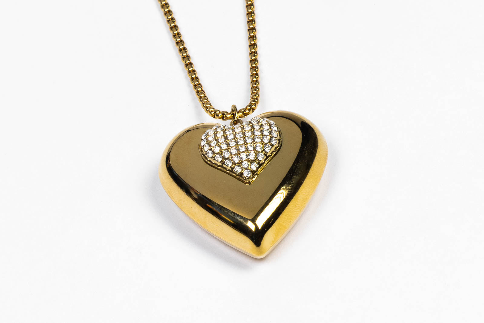 COLLANA ANIMA E CUORE GOLD