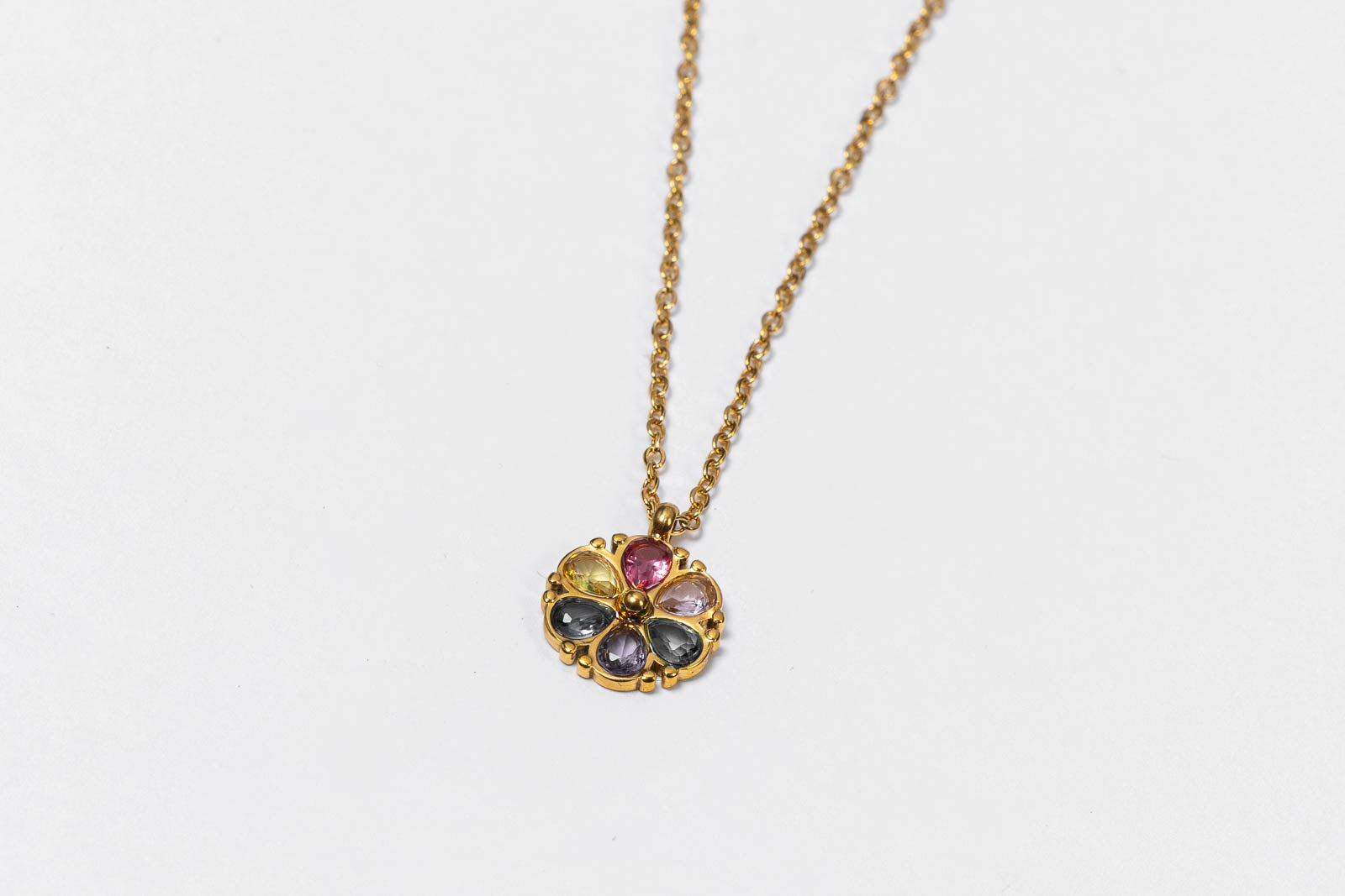 Collana Fiore di Sogno multicolor