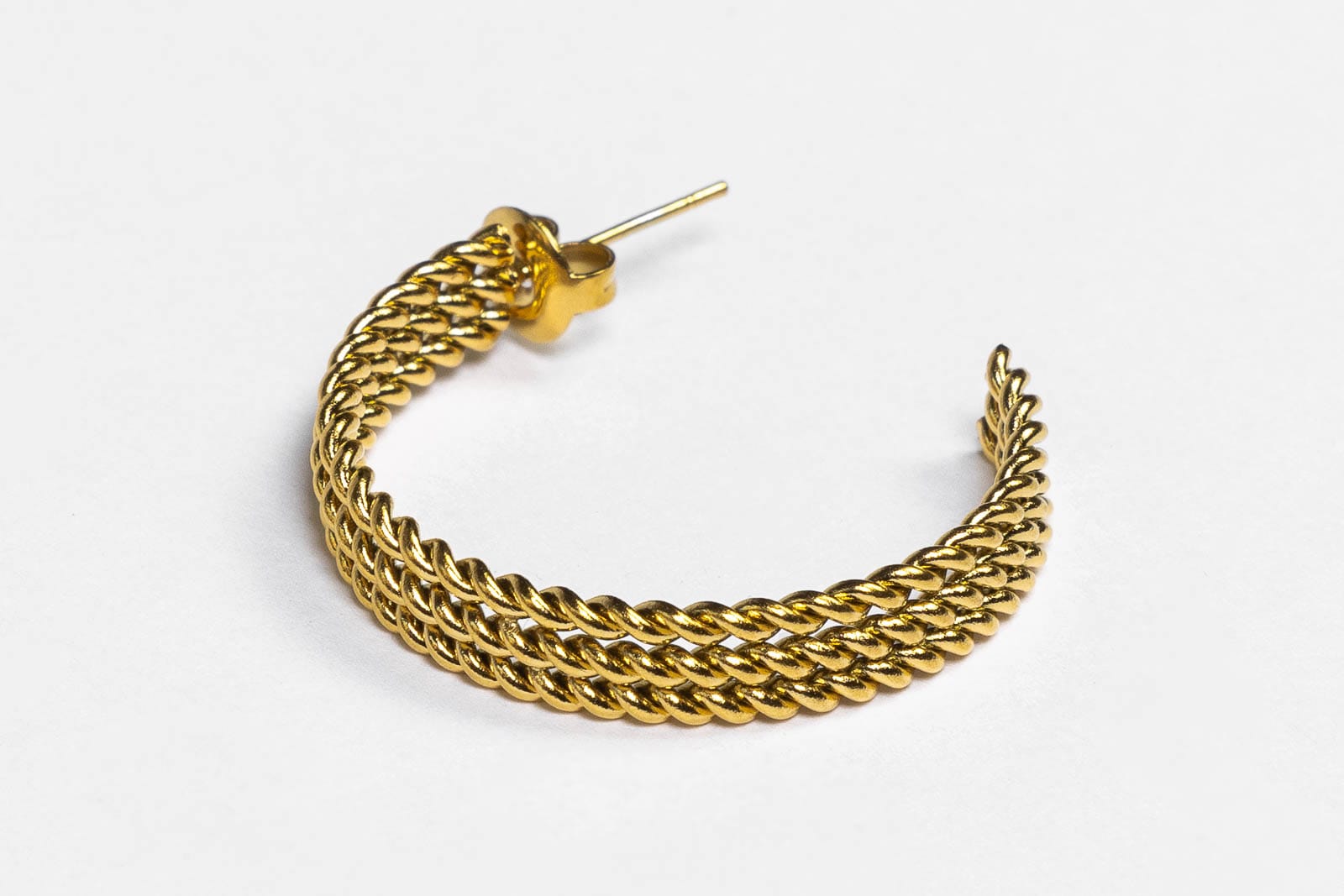 Orecchini Twist Hoop
