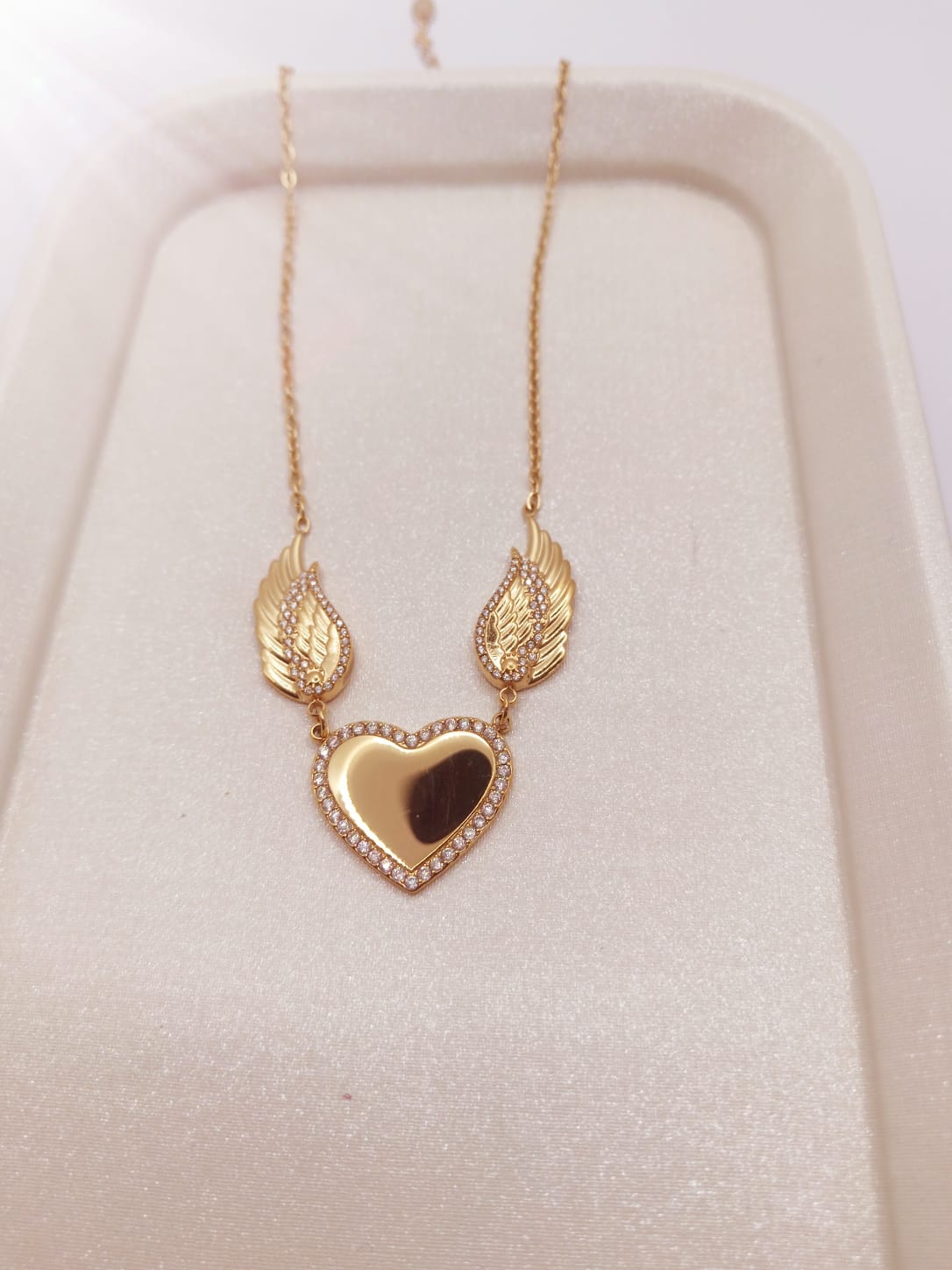 Collana Cuore Alato
