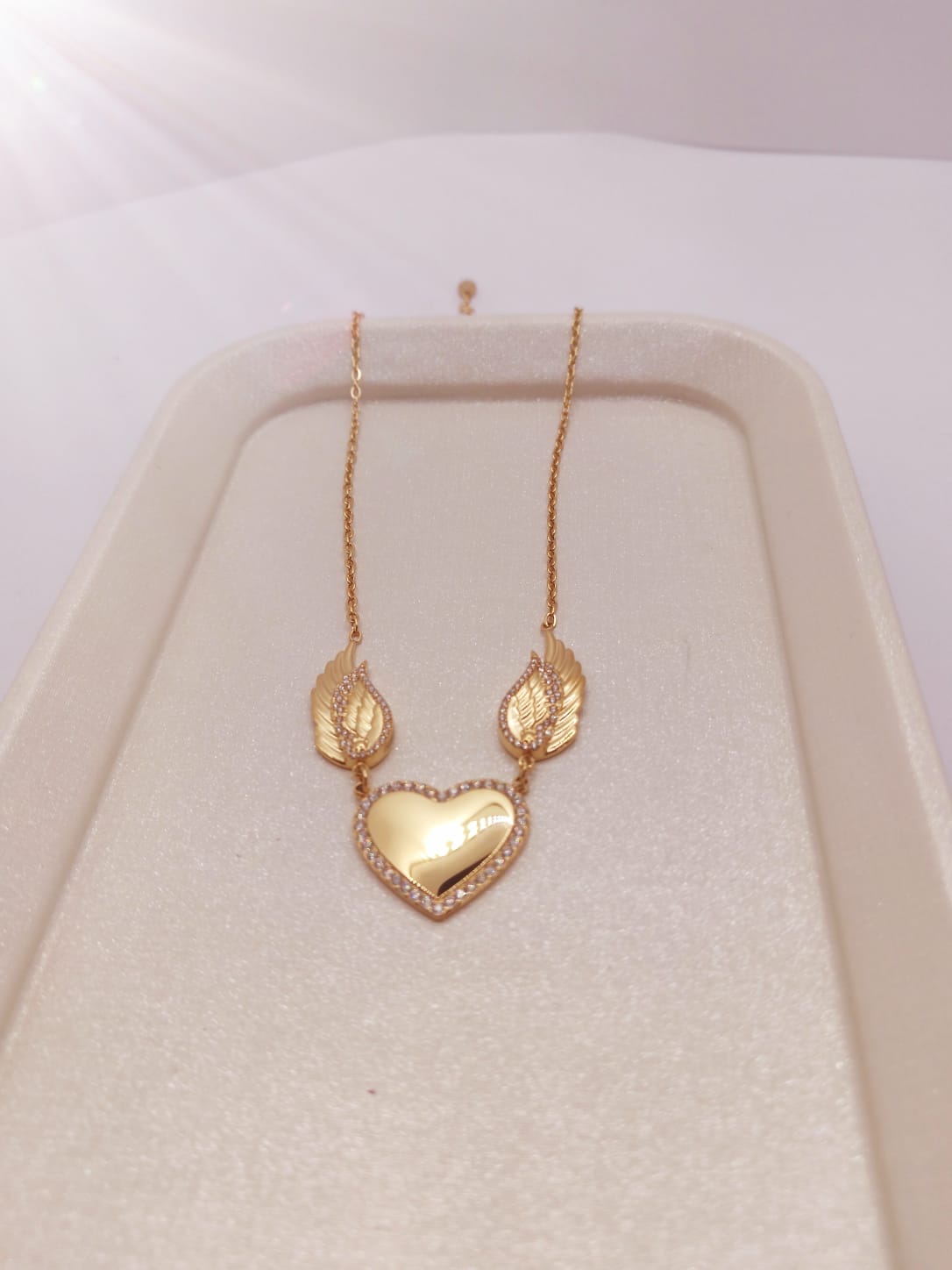 Collana Cuore Alato