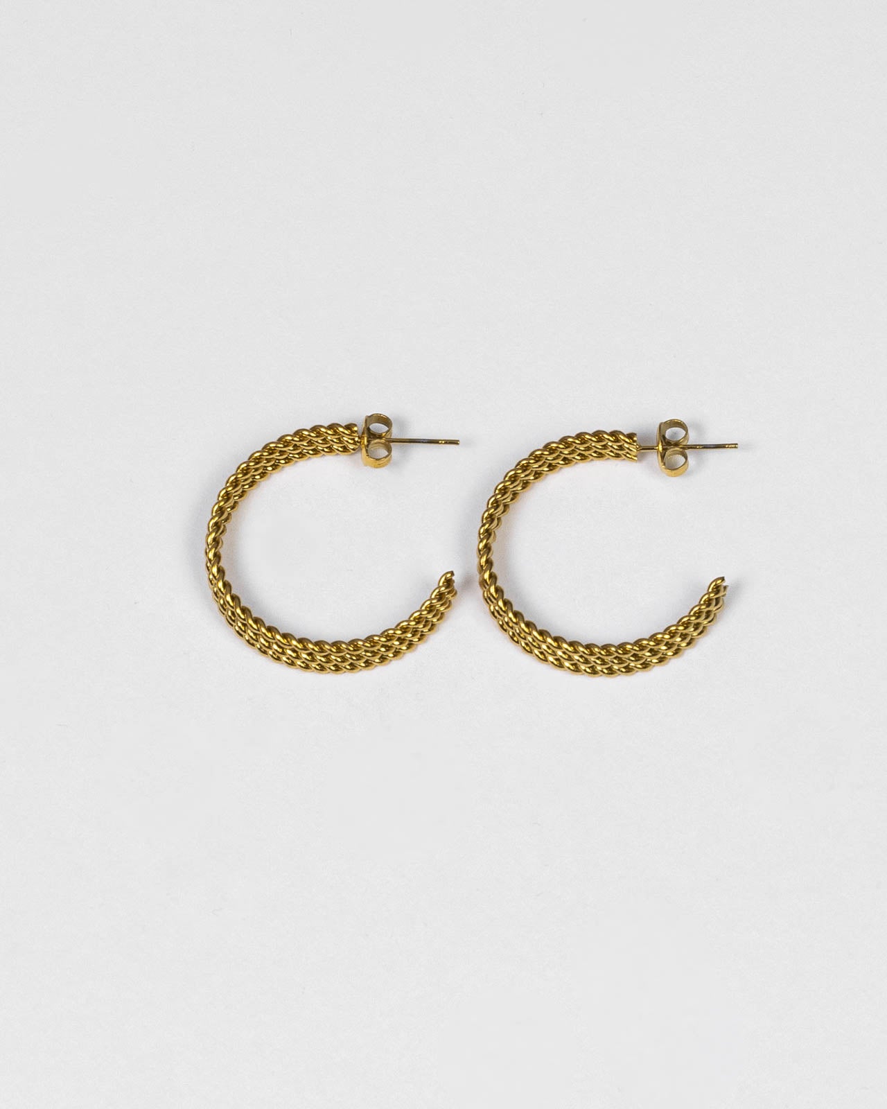 Orecchini Twist Hoop